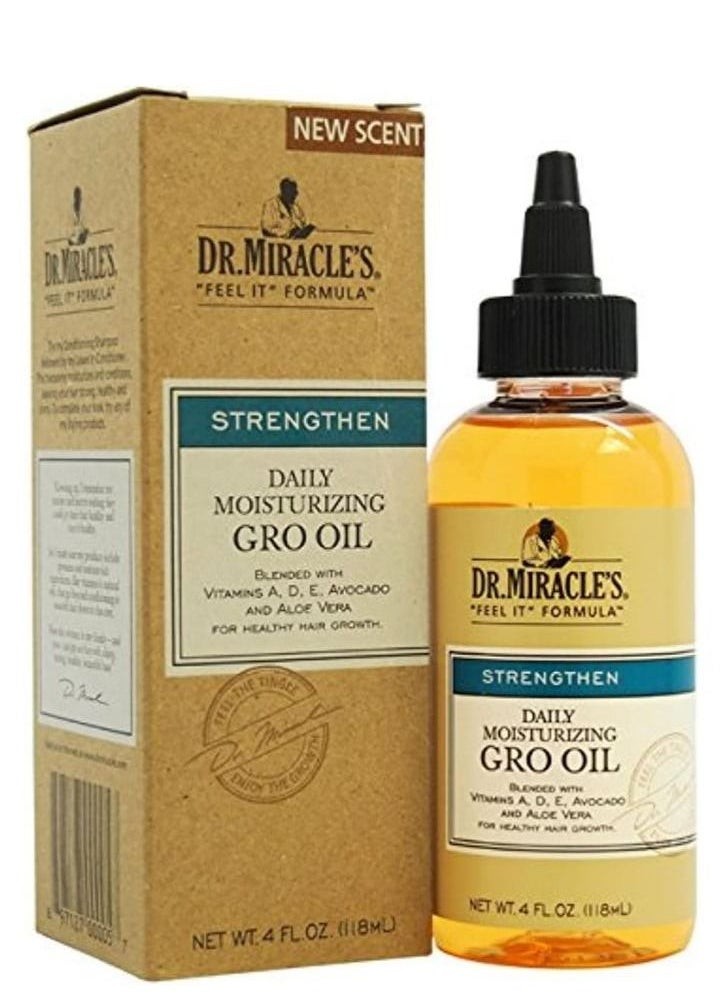 Dr. Miracle's Dr. Miracle's Strengthen Daily Moisturizing Gro Oil 118 ML  - Image 1