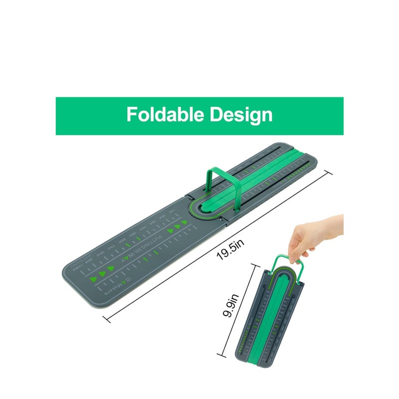 Zikra Golf Precision Distance Putting Drill - Putting Gate Practice Tool, Golf Training Putters, Putting Mirror, Putting Mat, Trainer Aid for Putting Green, Alignment Rail Precision Distance Control - Image 4