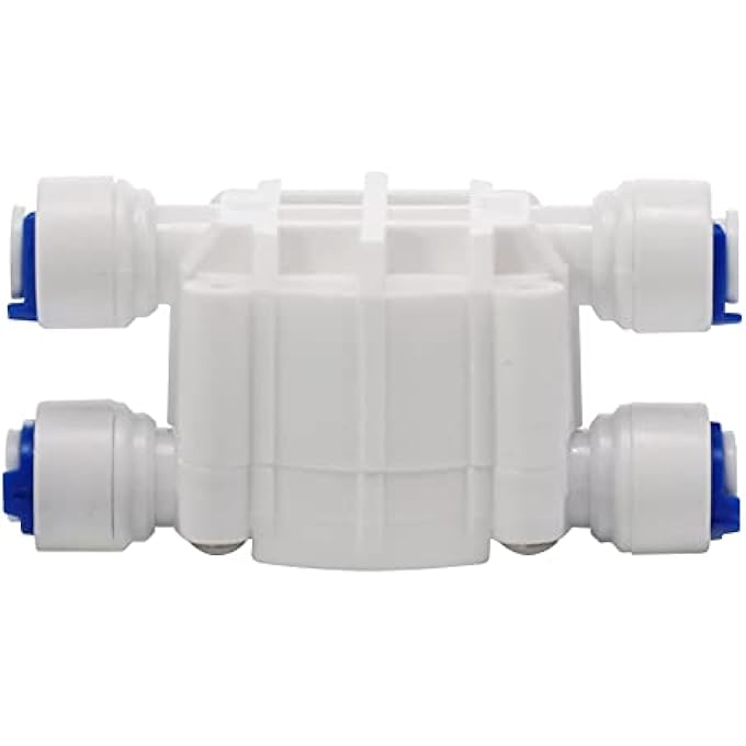 DIGITEN 14 Automatic ShutOff Valve With QuickConnect Fittings For Ro Reverse OsmosisPack Of 2 - Image 3