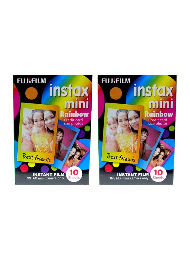 instax Instax Mini Rainbow Film 20 SHEETS N28810240A