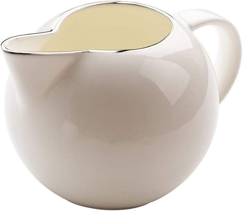 Gravy Boat Elegant White 300ml Ceramic Serving Jug Gravy Jug Perfect for Dining Table Restaurant Café Christmas Wedding Roast Dinners Sauce Jug - Image 1