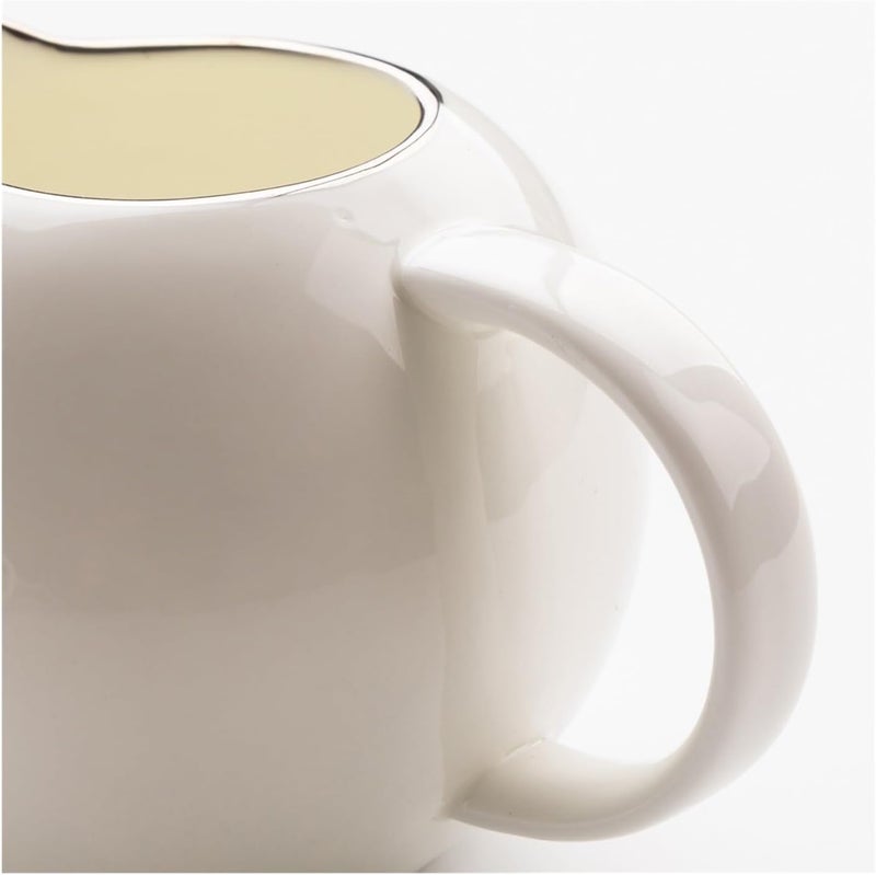 Gravy Boat Elegant White 300ml Ceramic Serving Jug Gravy Jug Perfect for Dining Table Restaurant Café Christmas Wedding Roast Dinners Sauce Jug - Image 3