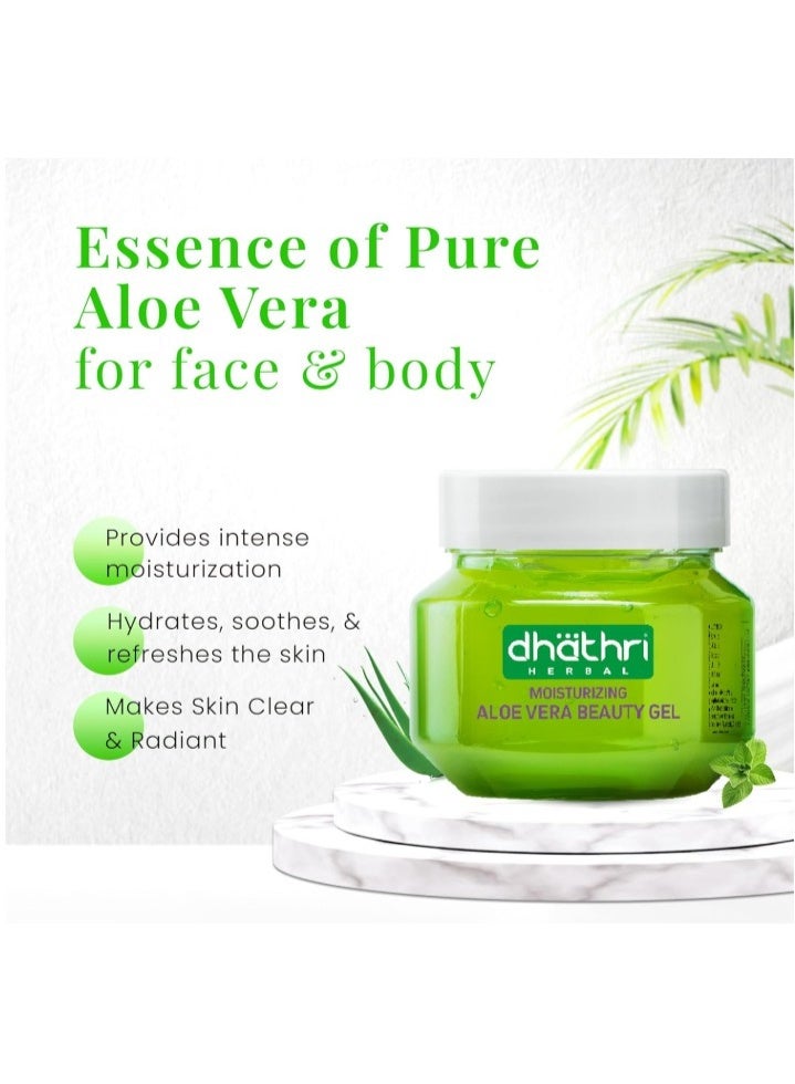 dhathri Herbal Aloe Vera Beauty Gel 100ml - Image 3