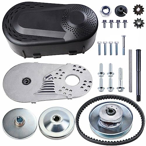 IPARTS EXPERT 212CC Torque Converter 6.5 HP 3/4" Go Kart Mini Bike Comet Clutch 10T 40/41 and 12T 35 Chain Predator Driver Pulley Replacement Set - 30 Series - Image 1