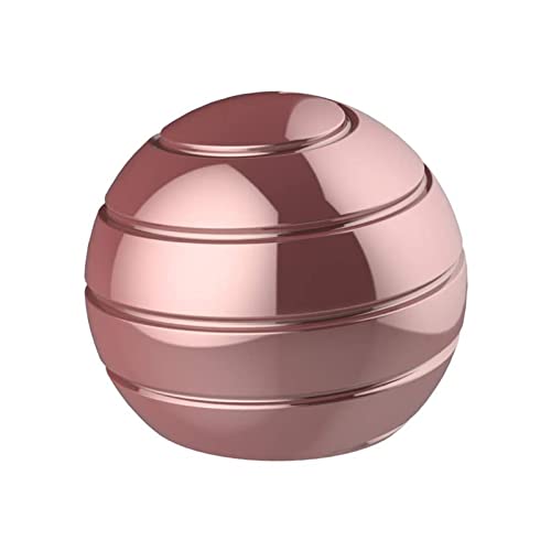 Apqdw Kinetic Desk Toys 217 Sensory Fidget Toys for Kids with Autism Desk Fidget for Adults for Office Metal Fidget for Adults Teens 55MM Rose Gold - Image 1