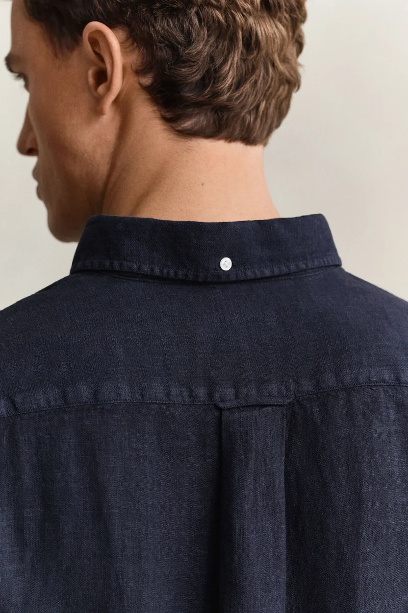 Gant  Regular Gmnt Dyed Linen Shirt for Men | Best Price UAE