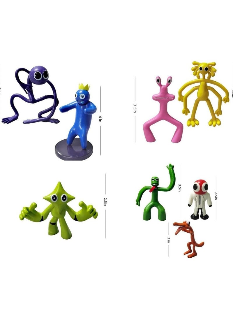 عام 8 قطع ألعاب رايبو فريندز ألعاب رايبو فريندز شخصيات متحركة لعبة شخصيات متحركة - Image 2