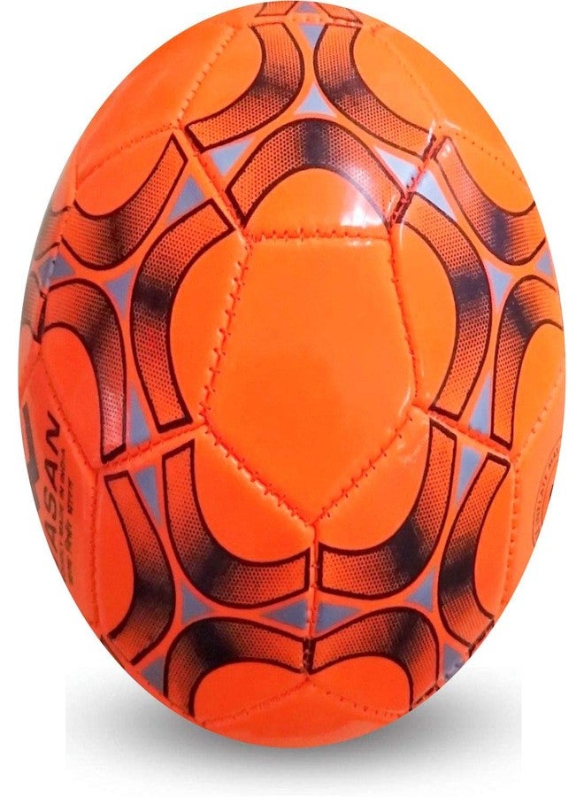 Wasan Mini Football for Kids Upto 6 Years to Play at Home/Garden - Orange, Size 1 - Image 4