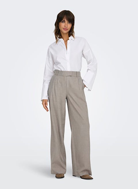 ONLY Womens Linda Highwaist Pants