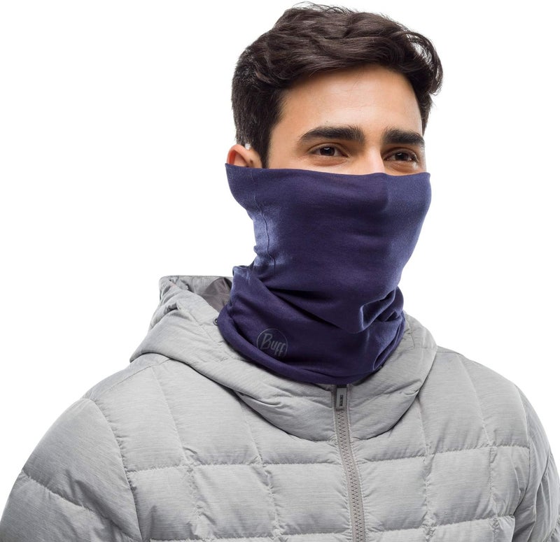 Buff Us Tubular Shawl, Solid Night Blue, One Size - Image 5
