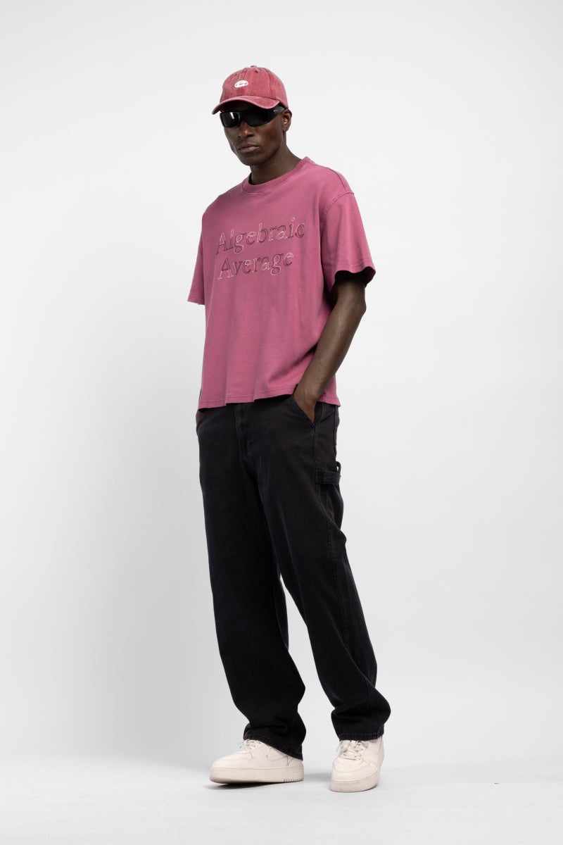 Catch Embroidered Text T-Shirt - Image 1