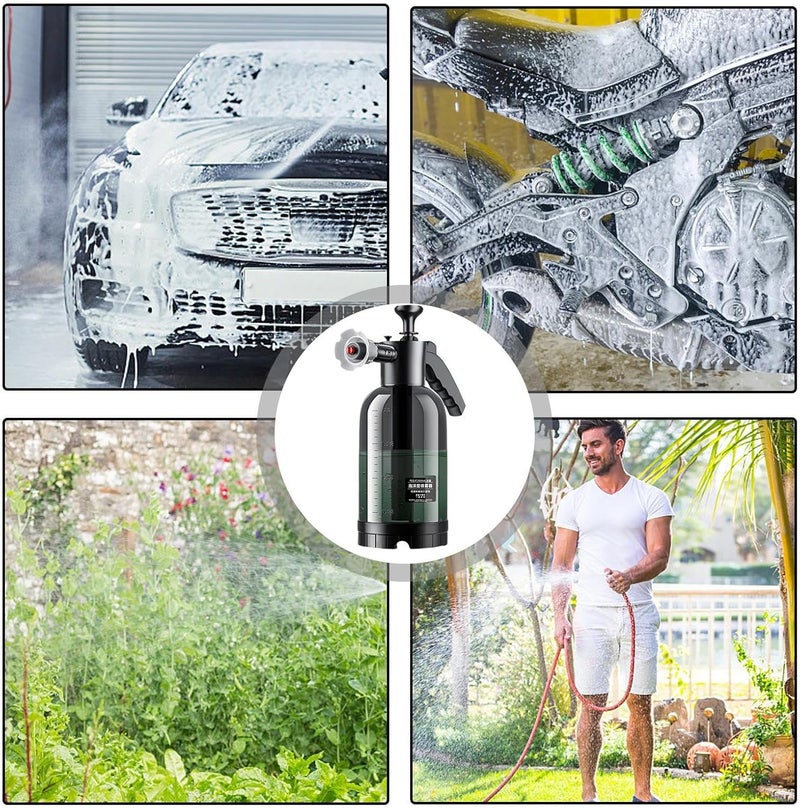 Pressure Washer Foam Cannon | Foam Sprayer Attachment, Comfortable Grip, PP Construction | Car Truck Boat Cleaning Tool, No Garden Hose Needed | Auto Detailing, Home Car Wash, Outdoor Use | Efficient - Image 3