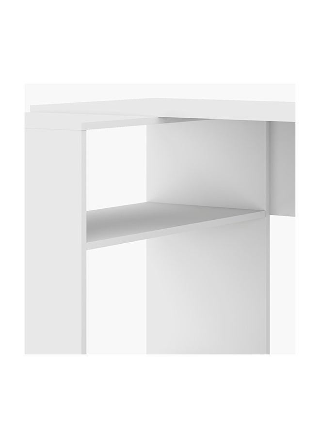 Home Box - Bianca Theo L-Shape Study Desk 69.5 x 79.5 x 135 cm - Image 1