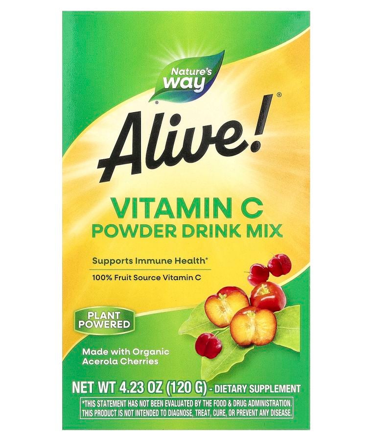Alive!® Vitamin C Powder Drink Mix 4.23 oz (120 g)
