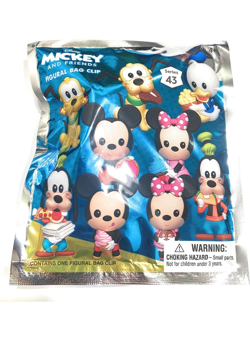 Monogram: Disney 3D Foam Bag Clip - Mickey & Friends with Food Series-43 MN85510 - Image 2