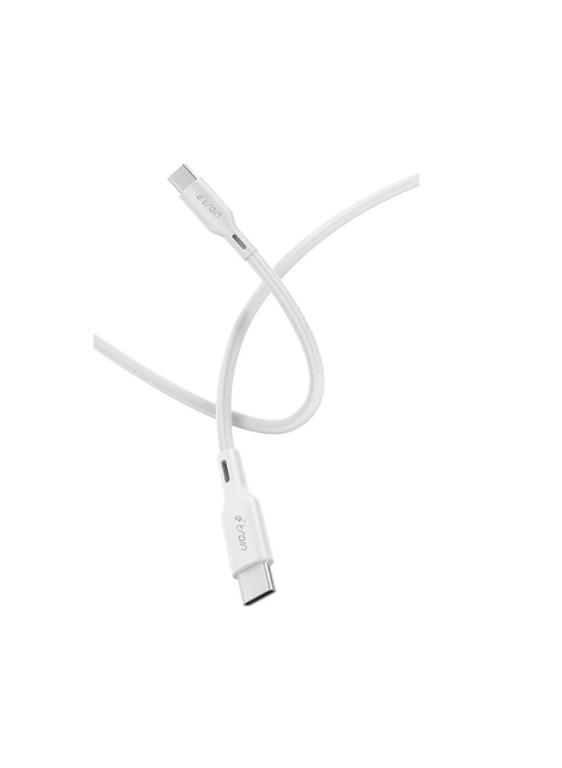 USB-C to USB-C Cable 60W 1m MP621 - White