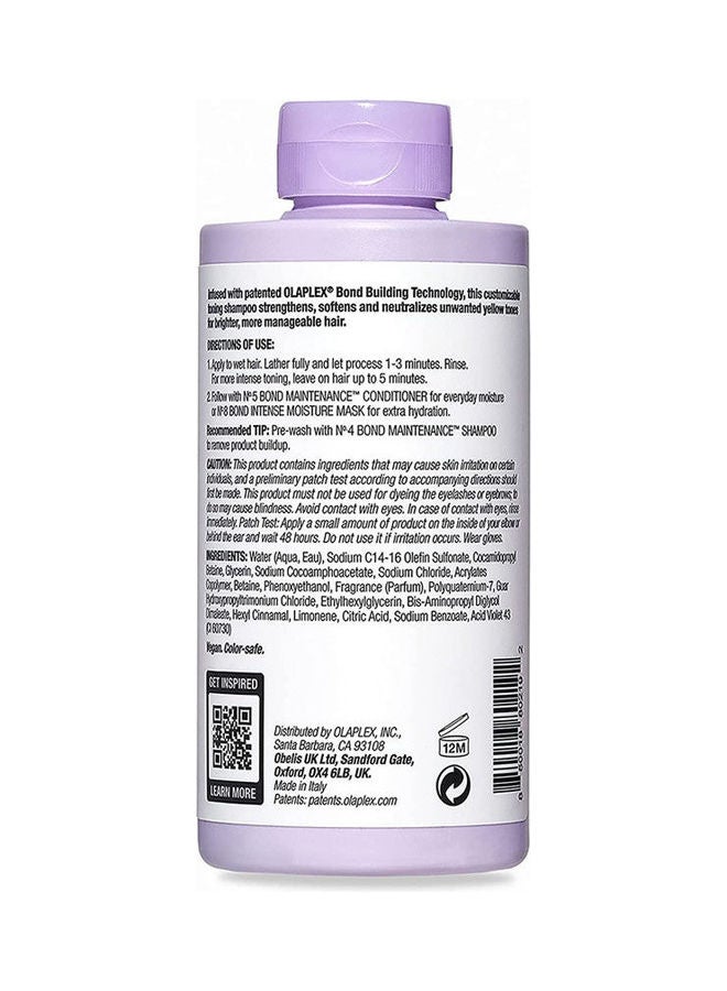 Olaplex No 4P Blonde Toning Shampoo Multicolour 250ml - Image 2