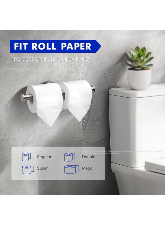 Bluejw New Double Roll Perforated Tissue Rack Toilet Paper Rack Toilet Towel Rack Hotel Bedroom Coat Rack In Stock - Image 4