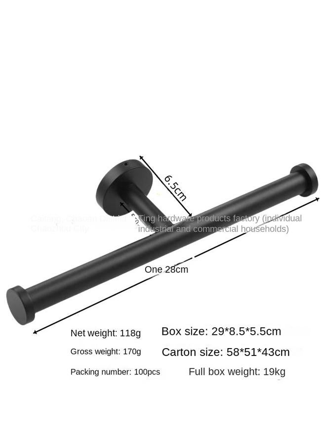 Bluejw New Double Roll Perforated Tissue Rack Toilet Paper Rack Toilet Towel Rack Hotel Bedroom Coat Rack In Stock - Image 1