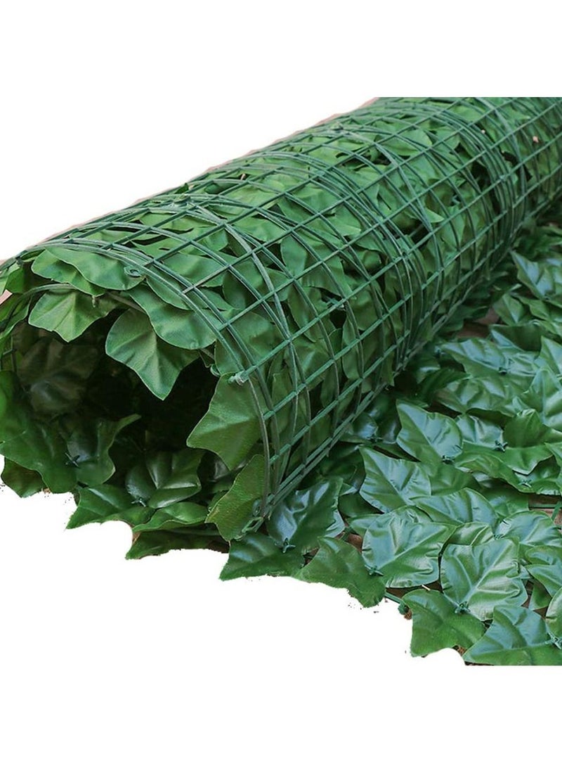 LINGWEI Artificial Fake Wall Grass Green 100x300cm  - Image 4