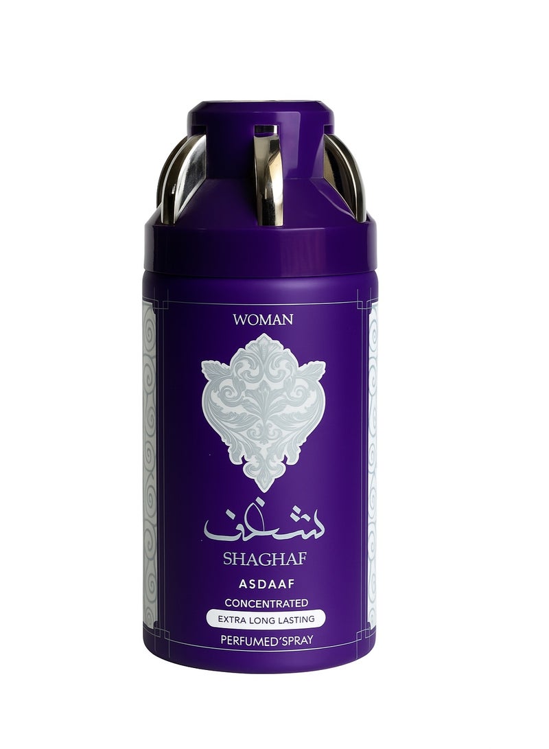 أصداف عطر سبراي للجسم شغف للنساء - 250 مل