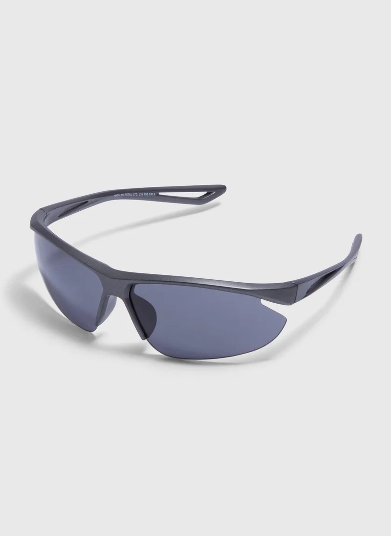 Matalan Souluxe Grey Sports Sunglasses