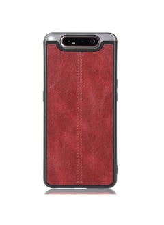 Zaboon Case For Galaxy A80/A90 Shockproof Sewing Cow Pattern Skin PC + PU + TPU Case  - Image 2