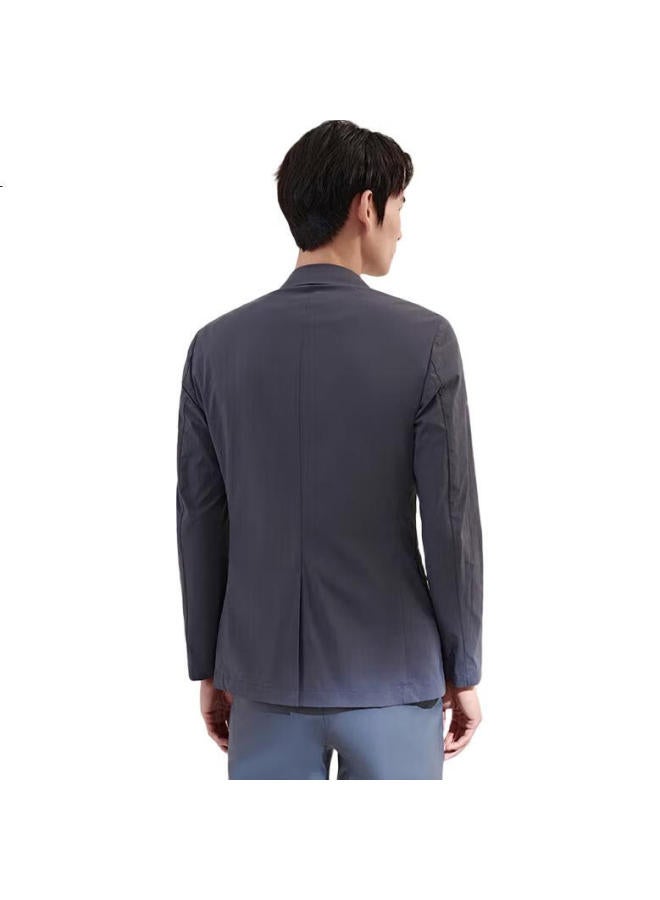 Saint Angelo Baoxiniao Spring Men'S Sports Suit Packable Casual Western Jacket Kesu241012U Gray Blue 52 - Image 3