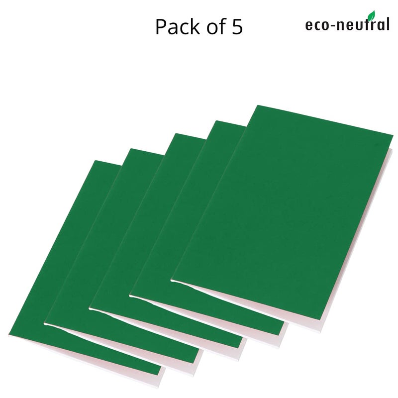 SANTHOME Eco-Neutral A5 Softcover Notebook Pack of 5 - Image 2