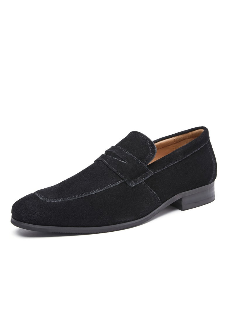 Loquat Casual Wear Loafers Black  - Image 1