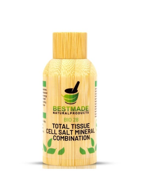 Total Tissue Cell Salt Mineral Combination Bio 28, 300 pellets | Helps Your Body Absorb and Use Nutrients, Helps Increase Energy Levels, Helps Improve Sleep Patterns, Overall Health and Vitality