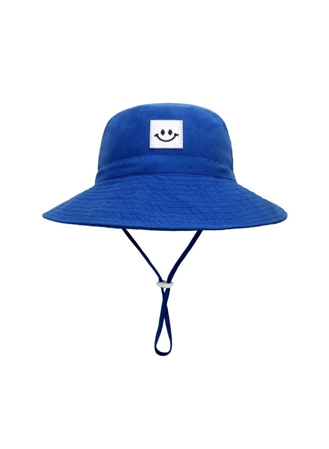 NIBEMINENT Baby Sun Hat Smile Face UPF 50+ Toddler Bucket Hat for Boys Girls 0-6 Years - Image 1