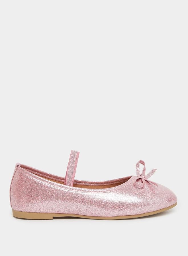 Styli Slip-on Bow Detail Ballerinas - Image 1