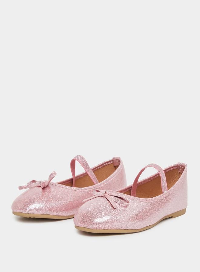 Styli Slip-on Bow Detail Ballerinas - Image 2
