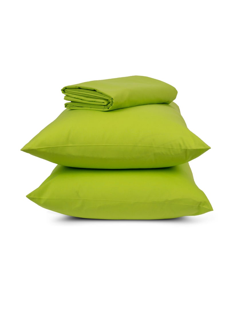 Home of linens - Flat Sheet Set Lime 240x260 - Image 1