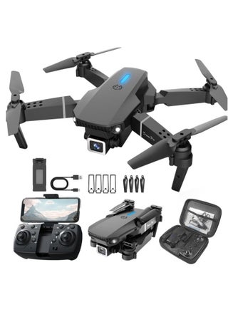 E88 4K HD Drone with Single Camera – Foldable Aerial Aircraft for Beginners, 2.4GHz Real-Time Transmission, 360° Roll, Long Battery Life, Headless Mode, Trajectory Flight & One-Key Return - pzsku/Z069A158A1893F0121C57Z/45/_/1740651287/297dfa4d-76a5-4883-83e7-ce4e4c36bfff