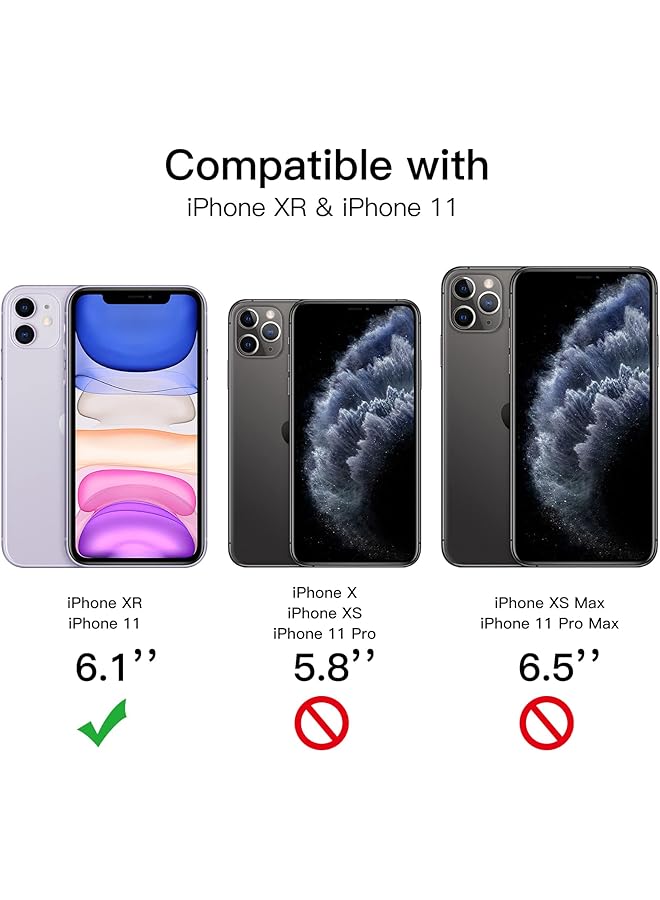 Jetech Privacy Full Coverage Screen Protector For Iphone 11 And Iphone Xr 6.1 Inch Anti Spy Tempered Glass Film Edge To Edge Protection Case Friendly 2 Pack - Image 3