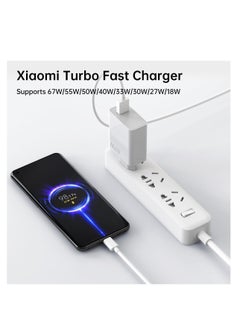 Generic 67W for Xiaomi European Fast Charger Europe Travel Plug Adapter Hypercharge for Xiaomi 14 13 12 14t 13t 12t 12s Pro Lite Redmi Note 14 13 12 11 K80 K70 K60 K50 11 11s Plus 11t Poco X6 X5 F5 X4 Gt Black Shark EU  - Image 3