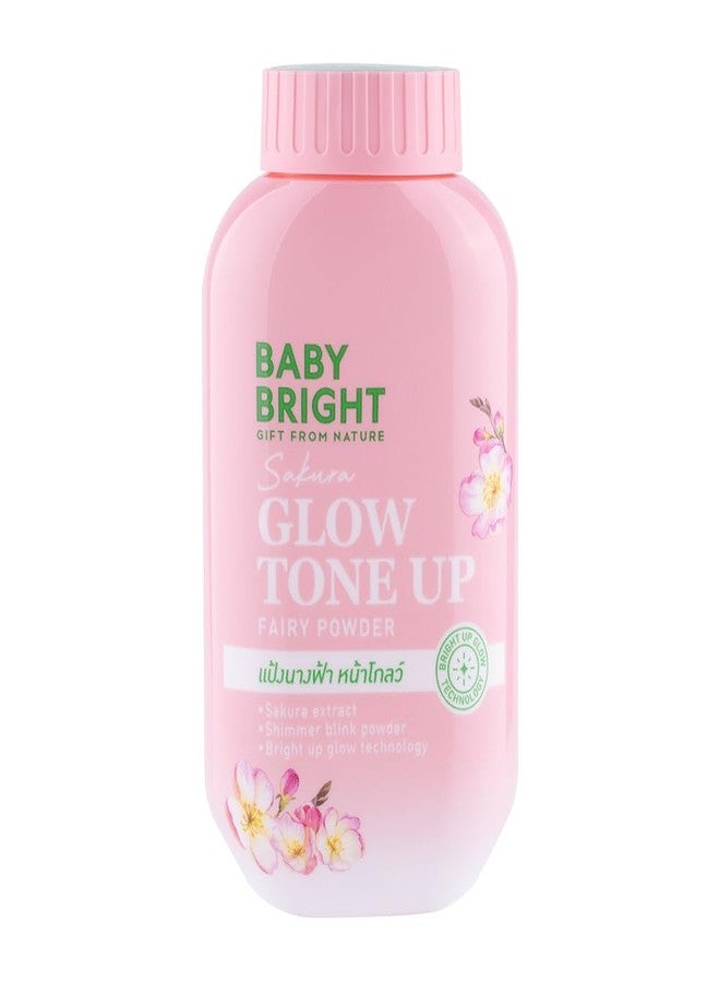 VIRAVIN HOUSEWARE Baby Bright Glow Tone Up Fairy Powder, Delicate Pink Tint with Micro-Shimmer Finish, Oil-Absorbing Finishing Powder for a Luminous Complexion, 50g - Image 1