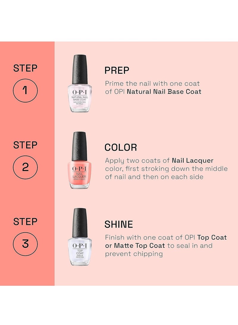 OPI O.P.I Nail Lacquer 15 ml nail polish Long Lasting Chip Resistant - Image 3