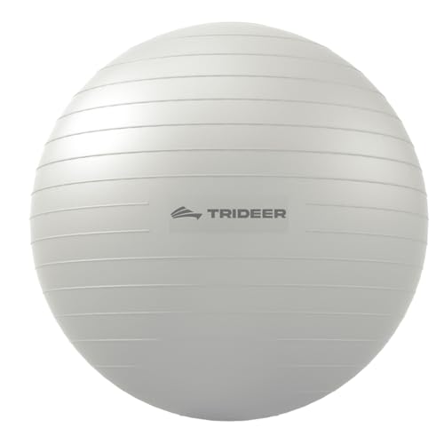 Trideer Yoga Ball for Exercise, Pregnancy & Birthing, 5 Sizes Exercise Ball for Physical Therapy, Stability, Fitness, Quick Pump Included - Image 1
