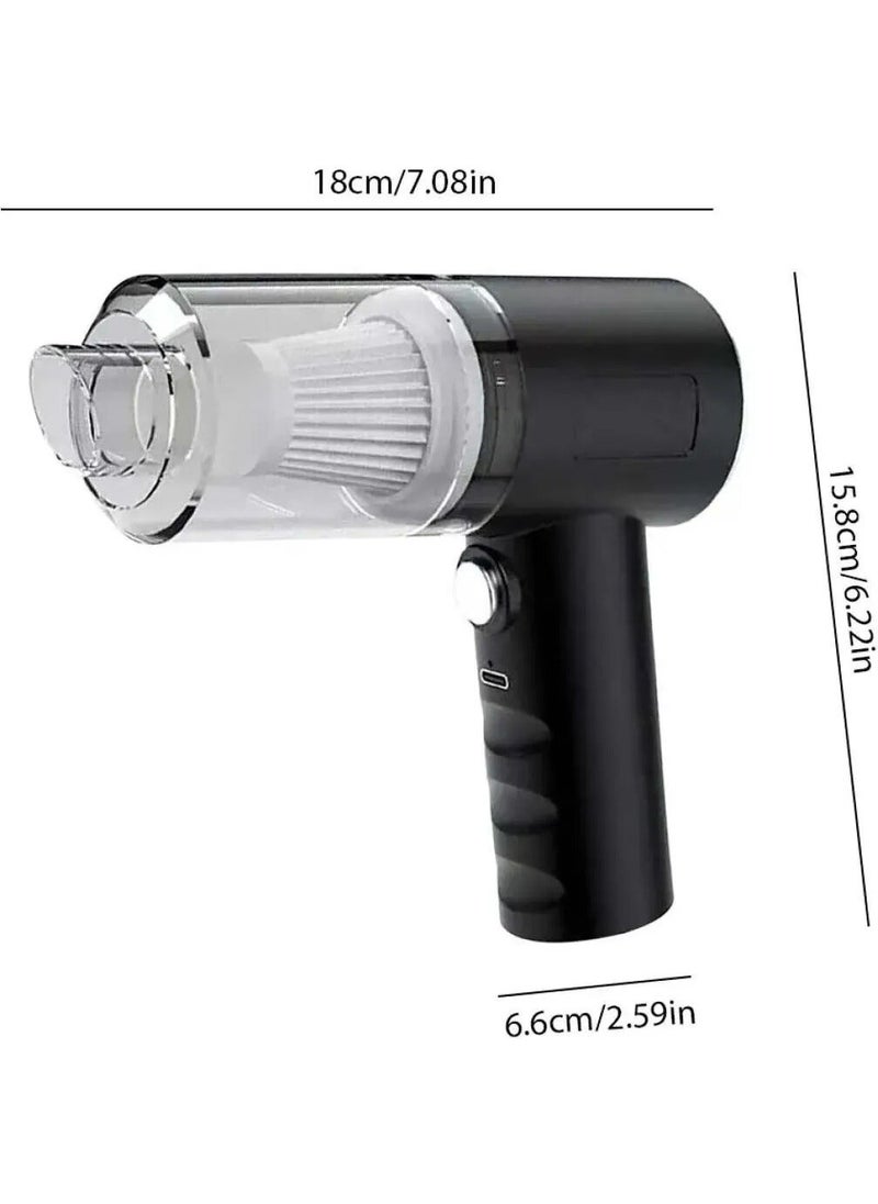 Markafox 3 In 1 Rechargeable Wireless Vacuum Handheld Car Vacuum Cleaner Vehicle Home Office Vacuum Cleaner  - Image 4