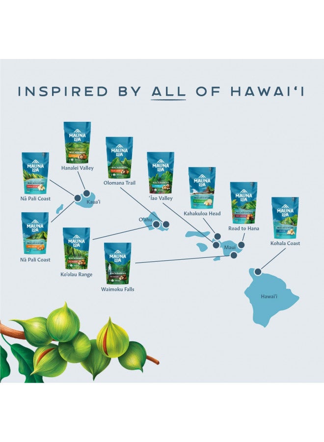Mauna Loa Premium Hawaiian Roasted Macadamia Nuts, Hawaiian Sea Salt Flavor, 25 Oz Bag (Pack of 1) - Image 3