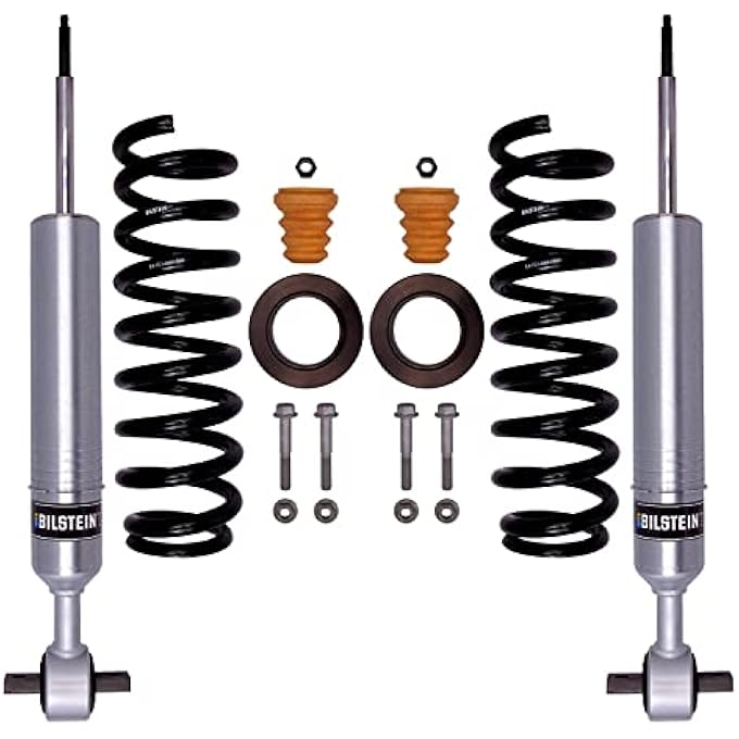 Bilstein 47310995 طقم تعليق أمامي مفرد من سلسلة 6112 يناسب شاحنة F150 Xlt موديلات 2015 و2020 ويوفر رفعًا أماميًا بنسبة 02 - Image 1