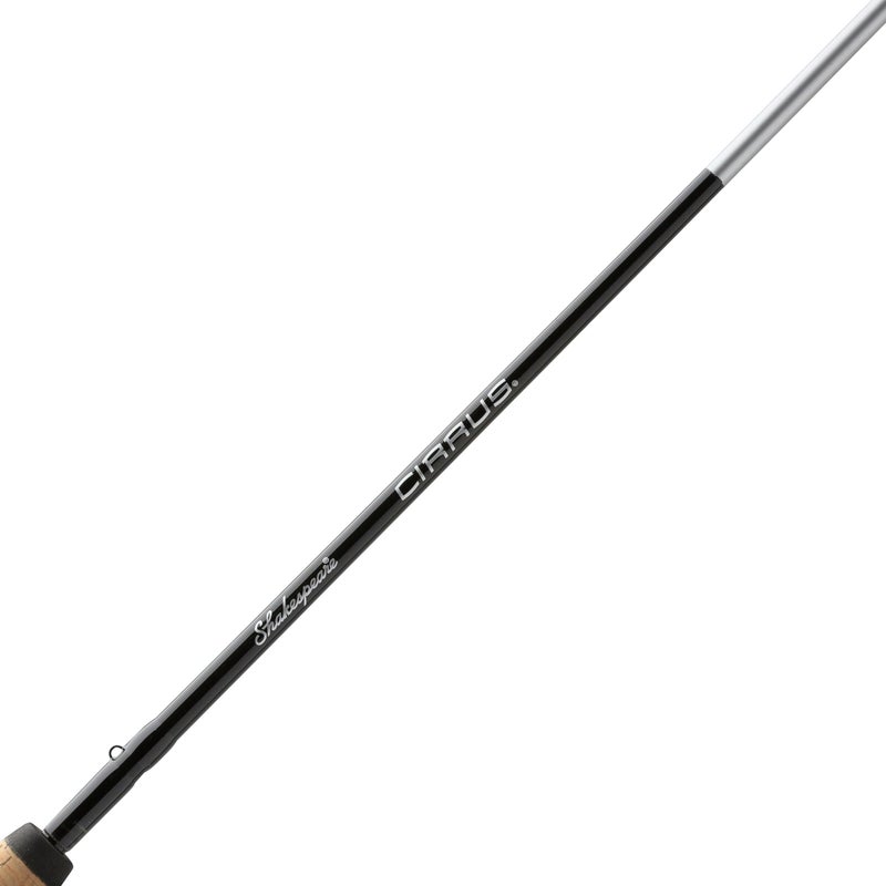 Shakespeare Cirrus 6'6" Spinning Fishing Rod and Reel Combo, 2-Piece Graphite Rod Blank, Size 30 Spinning Reel, Pre-Spooled with Monofilament Fishing Line - Image 2