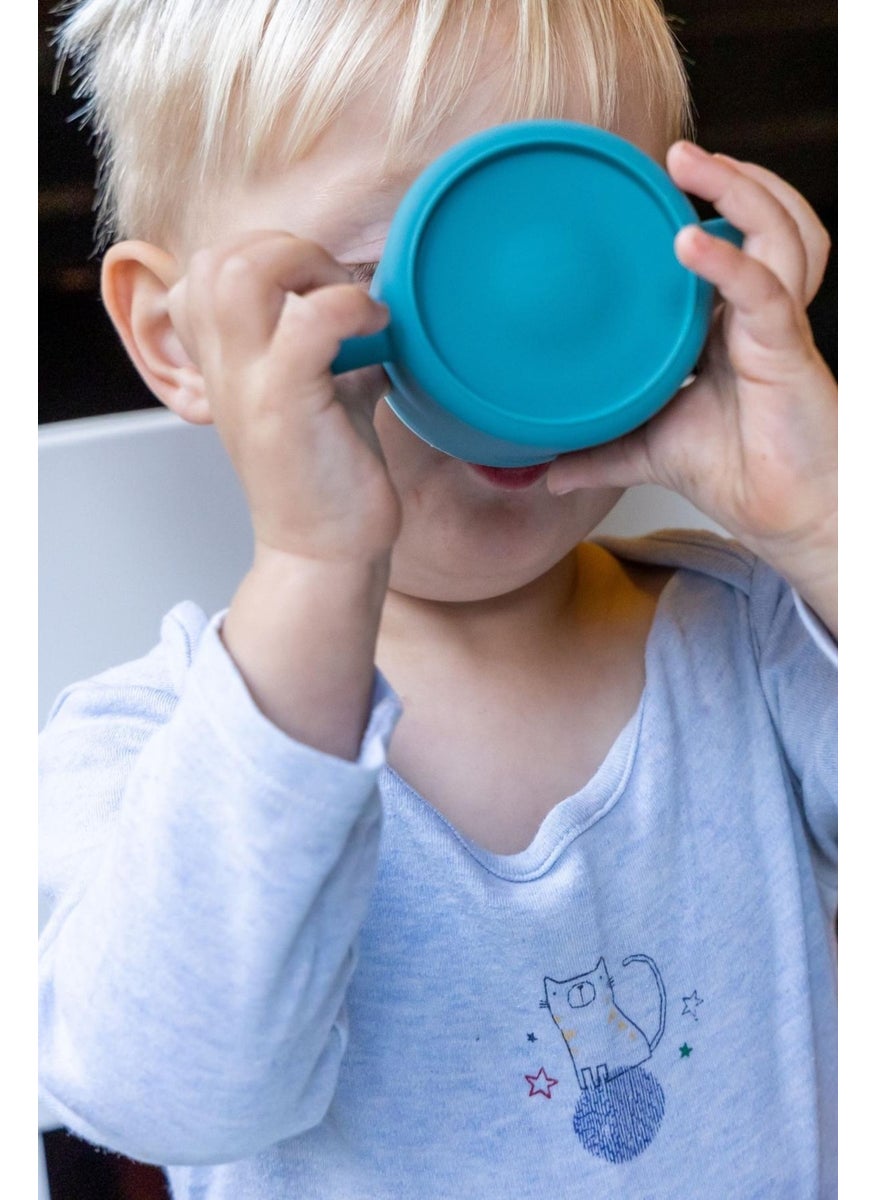 TUM TUM Silicone 3 Stage Educational Drinking Cup Boris Bear  - Image 4