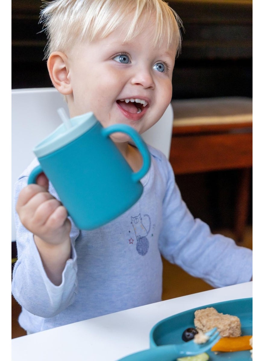 TUM TUM Silicone 3 Stage Educational Drinking Cup Boris Bear  - Image 3