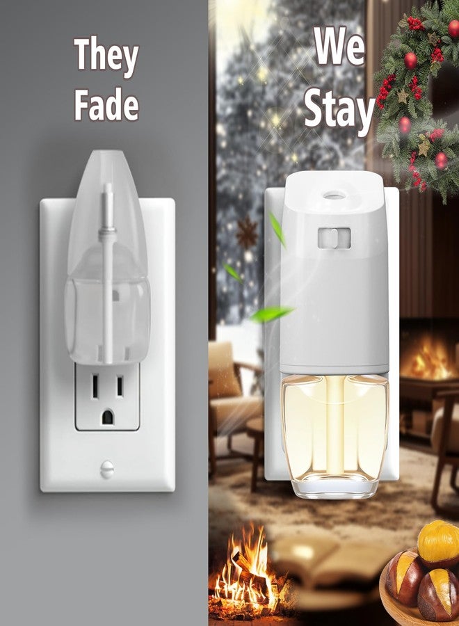 DERDUFT Plug In Refills Air Freshener, Summer Scents with Fireside Ember, Winter Morning, Roasted Chestnuts, Christmas Wreath - 12 Count, 7.92 Fl Oz - Compatible with Air Wick & Glade - Image 5