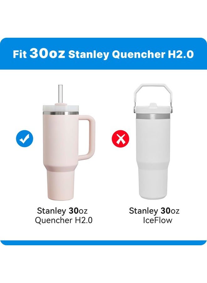 Bluwing 30 oz Replacement Lid for Stanley Cup, Replacement Lid for 30oz Stanley Quencher H2.0 FlowState Tumber, Reusable Dustproof Tumblers Cover(1 Pack) - Image 5