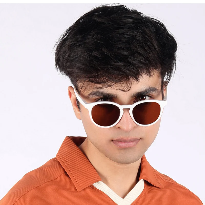 Woggles Polarized Round Sunglasses|100% UV Protection|Men & Women